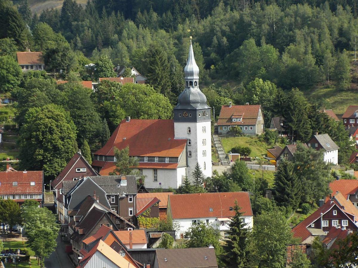 Ferienwohnung Harzblick Lautenthal Exterior foto
